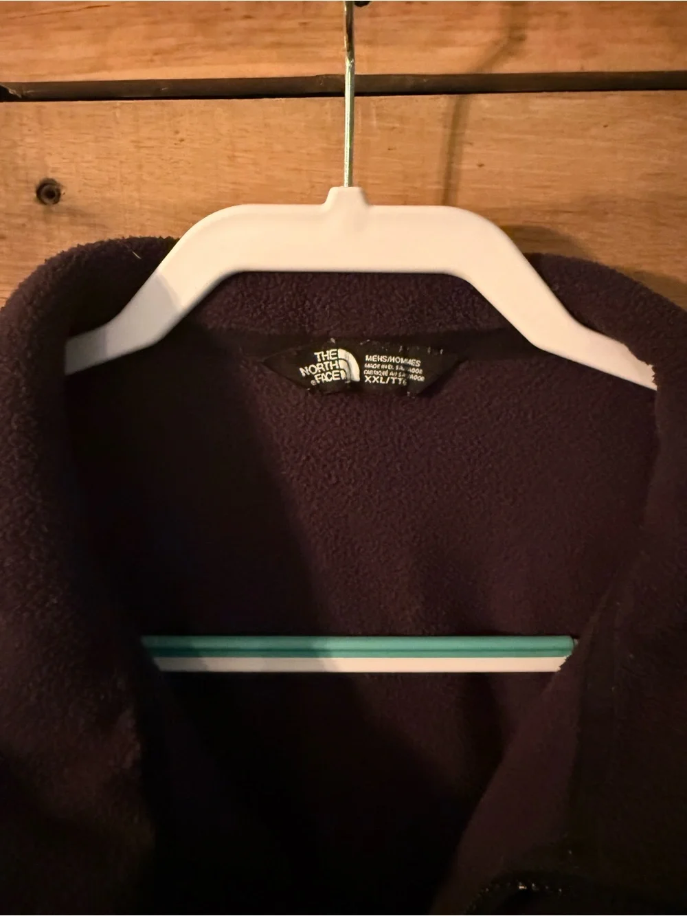 The North Face Men’s XXL Black Full Zip Fleece Jacket Outdoor Hiking